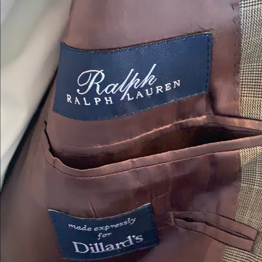 42R Ralph by Ralph Lauren dark gray pattern - Picture 4 of 7